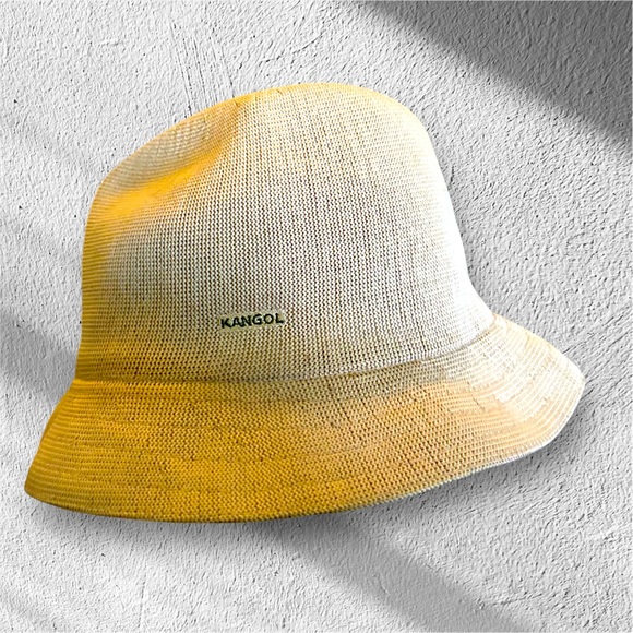 Kangol Beige Tropic Player Fedora Hat Pre Loved Sz Lrg. - Picture 1 of 8